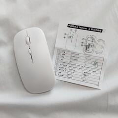 新品 ワイヤレスマウス 静音 疲れにくいの画像