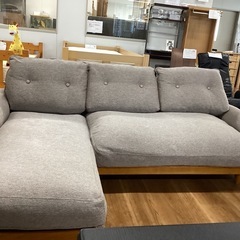 Ｌ字型ソファ【町田市再生家具】251538の画像