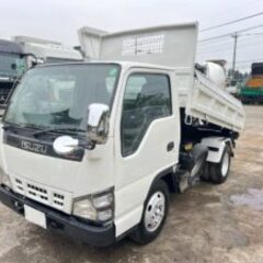 【車検付き】416-040 いすゞエルフ ダンプ 型式PB-NＫR81AD　最大積載2,000kg 平成18年式の画像
