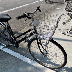 【大人用】整備済中古自転車 丸石27型フォーメーションS型 黒色 <自転車のオオムラ 静岡店>の画像