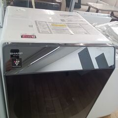 ★リユースのサカイつくば店★TK6285 SHARP ドラム式洗濯機 ES-W112 11ｋｇ/6ｋｇ 20年製 動作確認／クリーニング済み　【リユースのサカイつくば店】 の画像