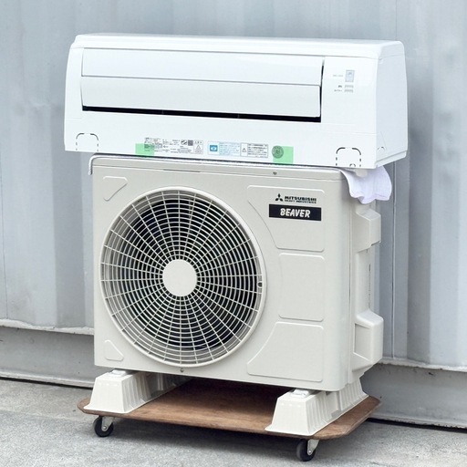 A590J◇超美品！◇三菱重工 エアコン◇主に10畳◇2024年製◇バイオクリア運転◇ビーバー◇SRK2824T-W