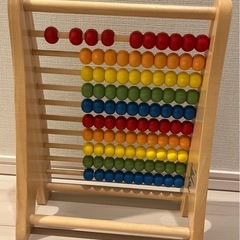 HAPEハぺ レインボービーズアバカス １００玉そろばん の画像