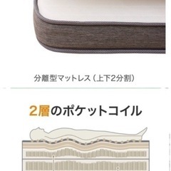 クィーンサイズマットレスNスリーブハード　5ヶ月使用のみの画像