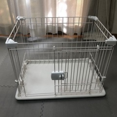 アイリスオーヤマペットケージ（小型犬用）の画像