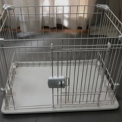 アイリスオーヤマペットケージ（小型犬用）の画像