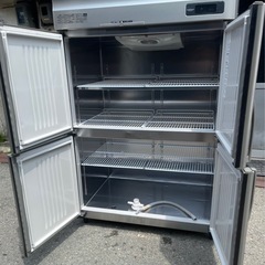【動確済み】2019年 ホシザキ 業務用 縦型冷蔵庫 HR-120A3-ML 冷蔵1054L 三相 200V W1200×D800×H1910 4枚扉 センターフリー 厨房 大阪の画像