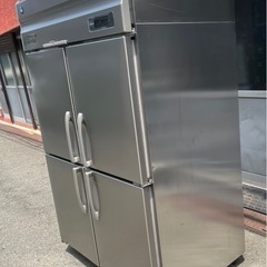 【動確済み】2019年 ホシザキ 業務用 縦型冷蔵庫 HR-120A3-ML 冷蔵1054L 三相 200V W1200×D800×H1910 4枚扉 センターフリー 厨房 大阪の画像