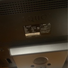 SHARP　52インチ液晶テレビの画像