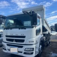 【車検付き】397-354 三菱 ふそう スーパーグレート ダンプ　型式QKG-FV50VX　最大積載8,700kg　7速　2デフ 平成25年式の画像