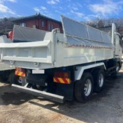 【車検付き】397-354 三菱 ふそう スーパーグレート ダンプ　型式QKG-FV50VX　最大積載8,700kg　7速　2デフ 平成25年式の画像