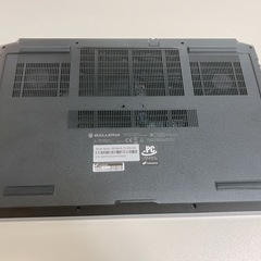 【値下げ交渉可】ガレリア RL7C-R35-5N ゲーミングノートPCの画像