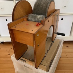 木製ドラムカーダー 東京手織機の画像