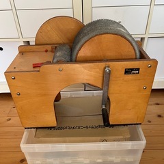 木製ドラムカーダー 東京手織機の画像