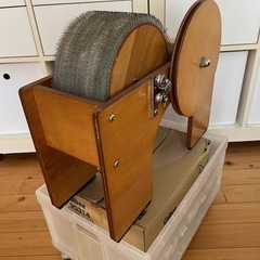 木製ドラムカーダー 東京手織機の画像