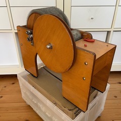 木製ドラムカーダー 東京手織機の画像