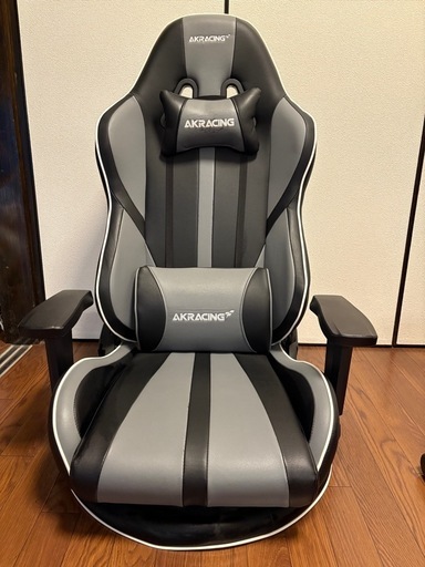 AKRacing ゲーミング座椅子 グレー 灰 極坐