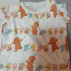 ユニクロ ベビー Tシャツ2点 マリメッコ おすわりくまちゃんの画像