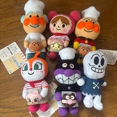 アンパンマン　おもちゃ　ぬいぐるみセットの画像