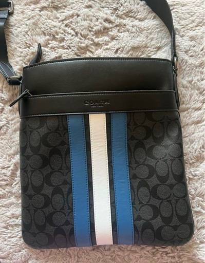 COACH バッグ ストライプショルダーバッグ F26068 メンズバッグ