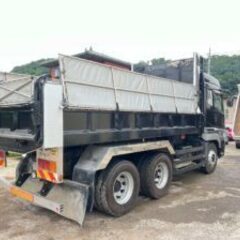 【車検付き】417-081 三菱ふそうスーパーグレート　ダンプ　型式QKG-FV50VX　最大積載8,500kg　7速　2デフ 平成25年式の画像