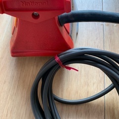 ナショナルアイロン　レア　昭和家電　綺麗　自動アイロンの画像