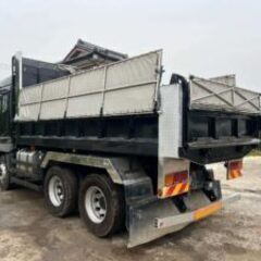 【車検付き】417-081 三菱ふそうスーパーグレート　ダンプ　型式QKG-FV50VX　最大積載8,500kg　7速　2デフ 平成25年式の画像