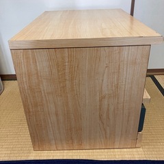 卓上PC台 引き出し付きの画像