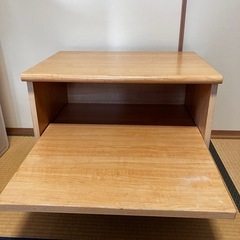 卓上PC台 引き出し付きの画像