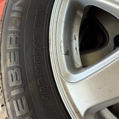 アルミタイヤ165/65/R13の画像