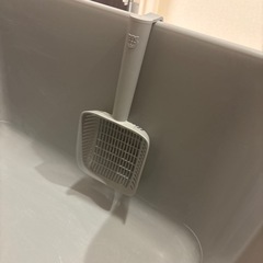 猫砂とトイレセット【中古品】の画像