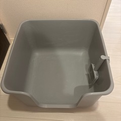 猫砂とトイレセット【中古品】の画像