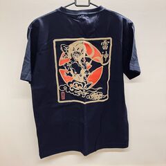 いちもんめ 雷神 半袖Tシャツ（ブラック）Mの画像