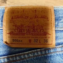 Levi's リーバイス 501 usa製 w32 l36 美品の画像