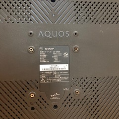 シャープ　AQUOS  ２０１０年製　テレビの画像