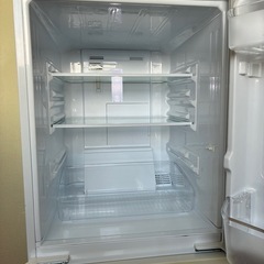 シャープ2ドア冷蔵庫の画像