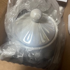 未使用ティーポット&カップの画像