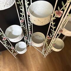 【リサイクルストアスターズ城西店】【中古品】アイアンガーデンズプランターの画像