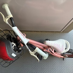 女の子用自転車14インチの画像