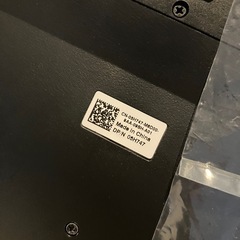 DELL製　キーボード＆マウス　USB接続　テンキー付き　黒色の画像