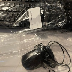 DELL製　キーボード＆マウス　USB接続　テンキー付き　黒色の画像