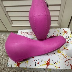 【Raton ラトン】 オープントゥ サンダル　パンプス/23.5cmの画像