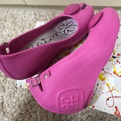 【Raton ラトン】 オープントゥ サンダル　パンプス/23.5cmの画像