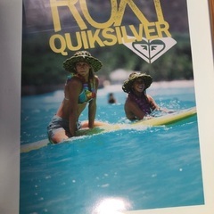 ROXY Quicksilver ポスター　額入りの画像
