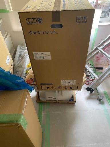 トイレ一体型セット　TOTO壁排水