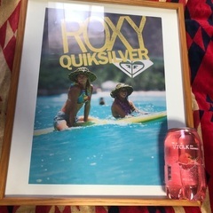 ROXY Quicksilver ポスター　額入りの画像