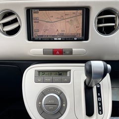 安心の総額表示！車検満たん★ダイハツミラココア禁煙車バックモニターTVナビ★ルーフレールの画像