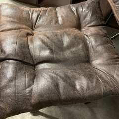 ★店舗・出張買取実施中★ニトリ　折りたたみ　バタフライチェア　ハイバック　オットマンセット　こげ茶色の画像