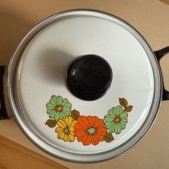花柄調理鍋②の画像