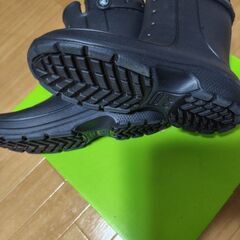 レインブーツ　crocsの画像